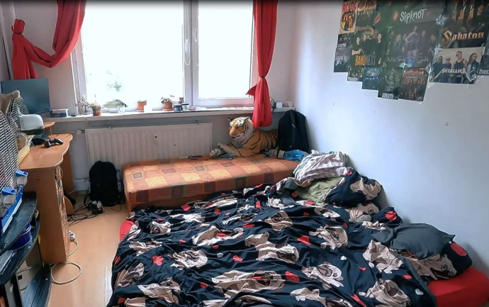Jaroslav Krempaský měl doma pěkný nepořádek.