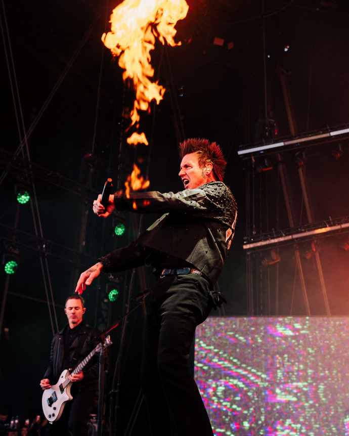 Kapela Papa Roach na Rock For People 2026. 