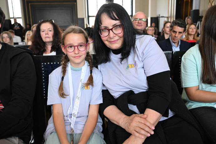 Zora Jandová podpořila děti.