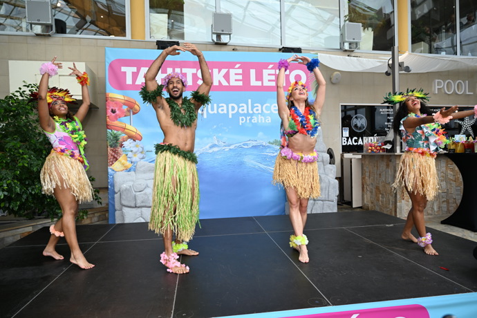 Aquapalace Praha začalo Tahitským létem. 