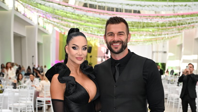 FOTO: Andrea Pomeje s manželem.