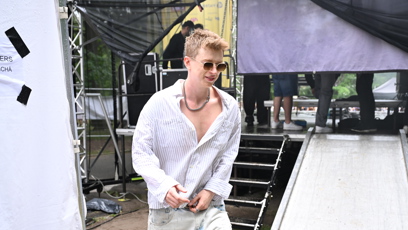 FOTO: Adam Mišík po koncertu.