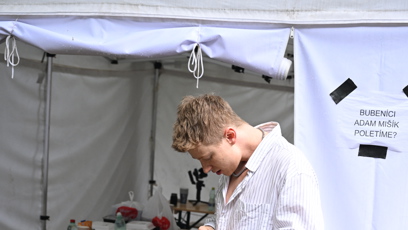 FOTO: Adam Mišík se na koncert důkladně připravoval.