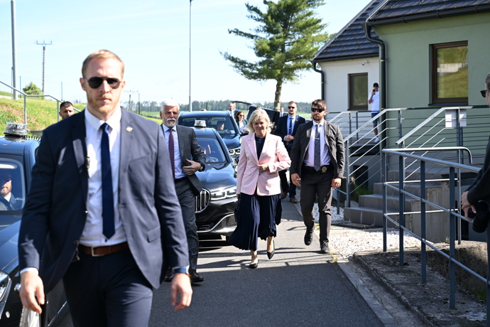 Petr Pavel a Eva Pavlová na návštěvě kraje Vysočina.