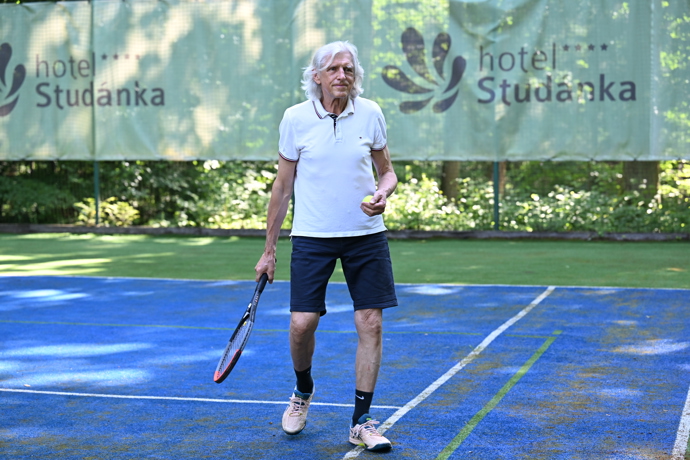Veronika Žilková na akci Anděl mezi zdravotníky.