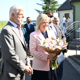 Petr Pavel a Eva Pavlová.