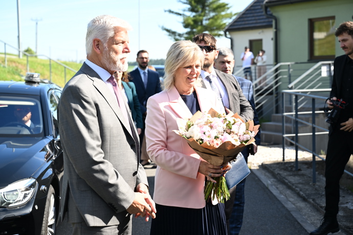 Petr Pavel a Eva Pavlová.