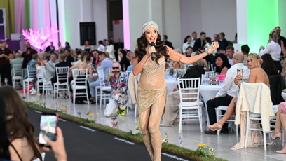 FOTO: Sisa Sklovska to rozjela na Fashion Night Brno.