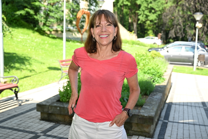Herečka Michaela Dolinová.