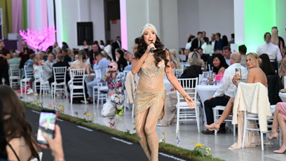 FOTO: Sisa Sklovska to rozjela na Fashion Night Brno.