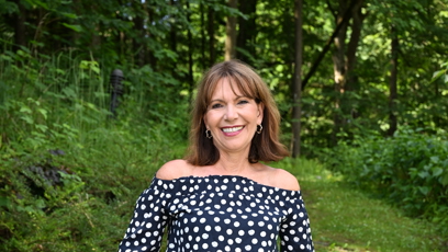 FOTO: Michaela Dolinová na soustředění Anděl mezi zdravotníky, které se konalo v Hotelu Studánka.