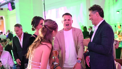 FOTO: David Limberský bavil své okolí.