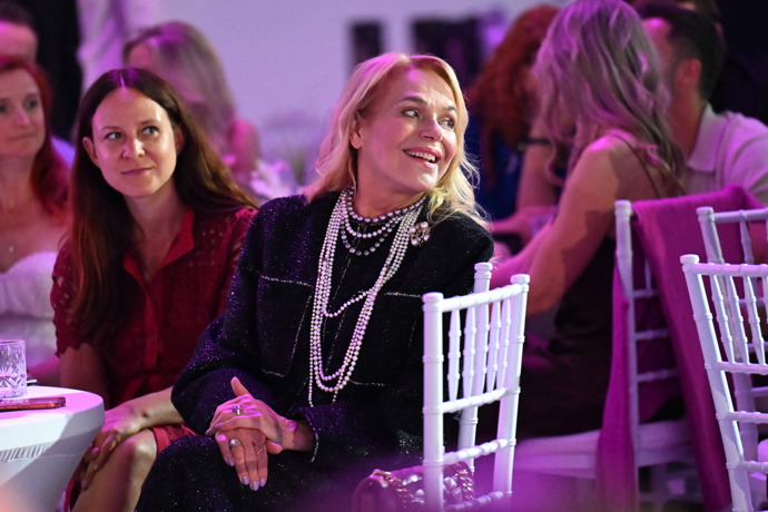 Bývalá první dáma Dagmar Havlová na Fashion Night brno.