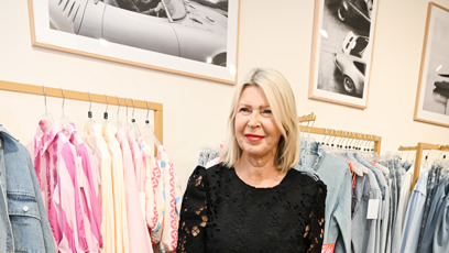 FOTO: Helena Harabinová na otevření nové prodejny Bella Store.