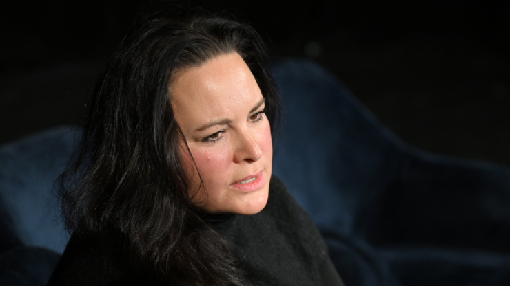 Jitka Čvančarová během rozhovoru.