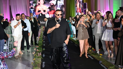 FOTO: O hudební vystoupení na Fashion Night Brno se postaral Rytmus.