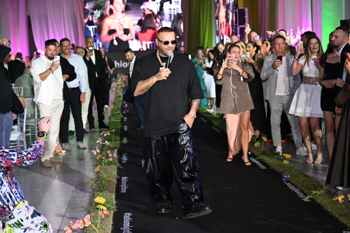 O hudební vystoupení na Fashion Night Brno se postaral Rytmus.