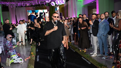 FOTO: O hudební vystoupení na Fashion Night Brno se postaral Rytmus.