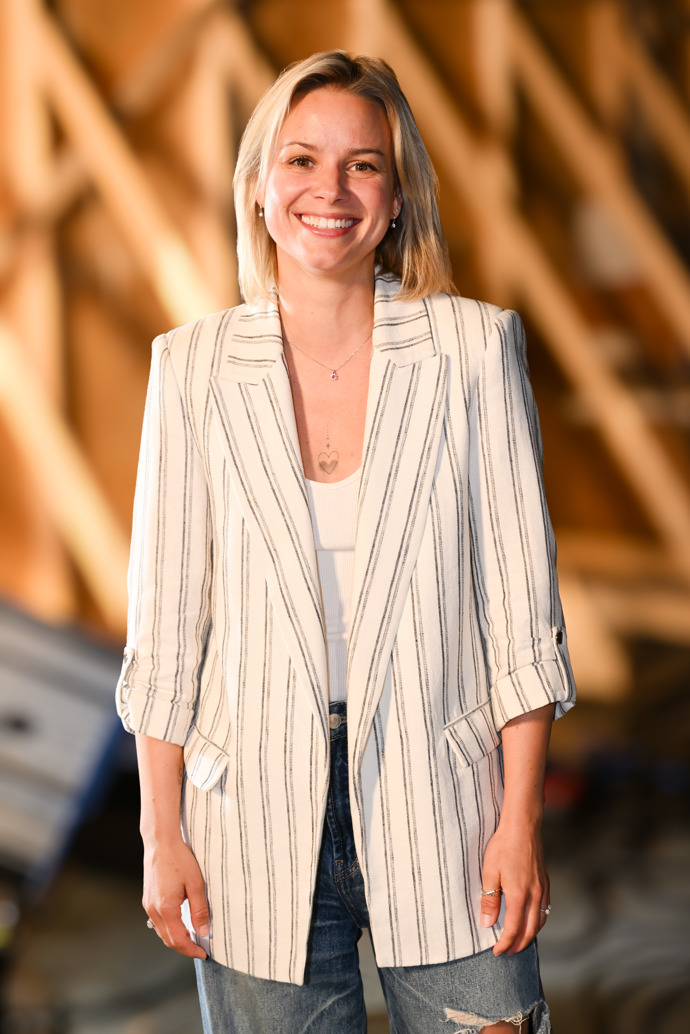 Patricie Solaříková má momentálně plné ruce práce na place nové komedie.