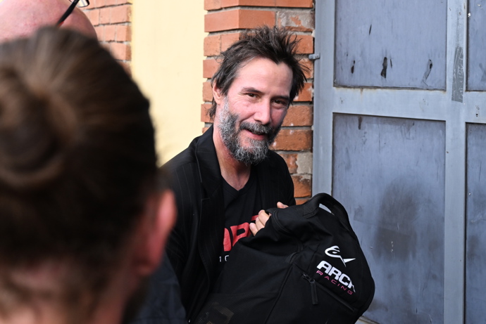 Herec Keanu Reeves.