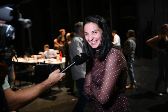 Kateřina Marie Fialová v Divadle Hybernia.