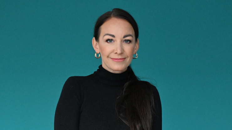Elegantní Agáta Hanychová.