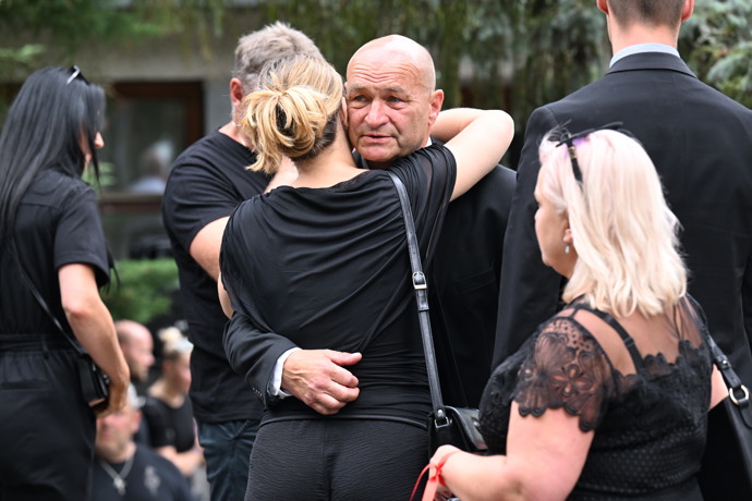 Poslední rozloučení s Bárou Tlučhořovou.