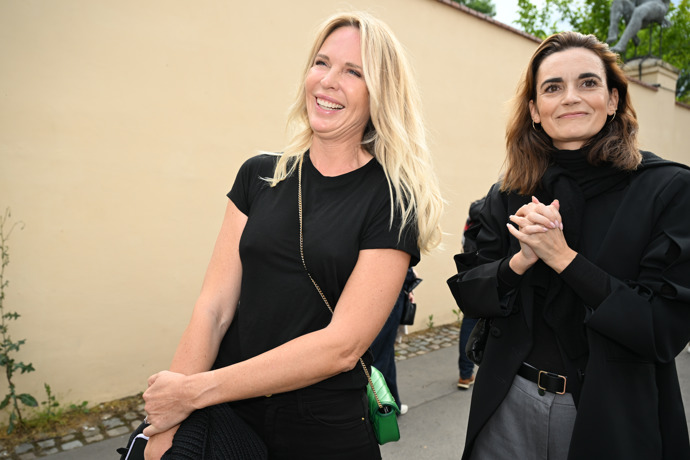 Slavné kamarádky si středeční dámskou jízdu pod širým nebem náležitě užívaly.