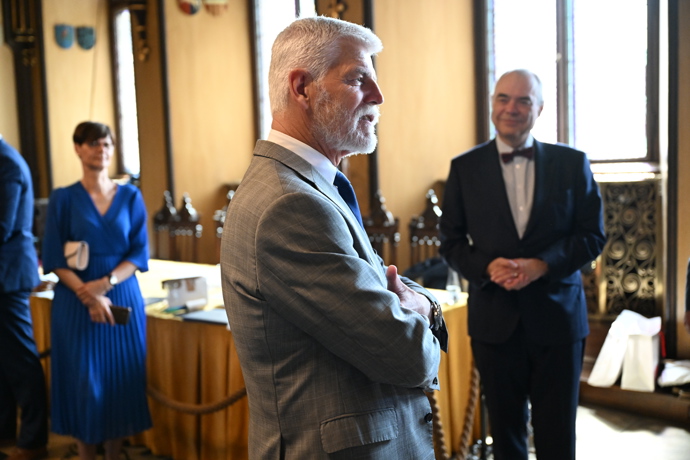 Prezident Petr Pavel. 
