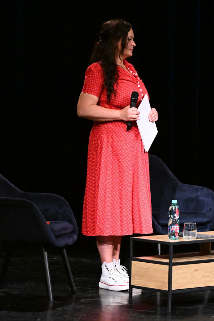 Herečka Jitka Čvančarová.