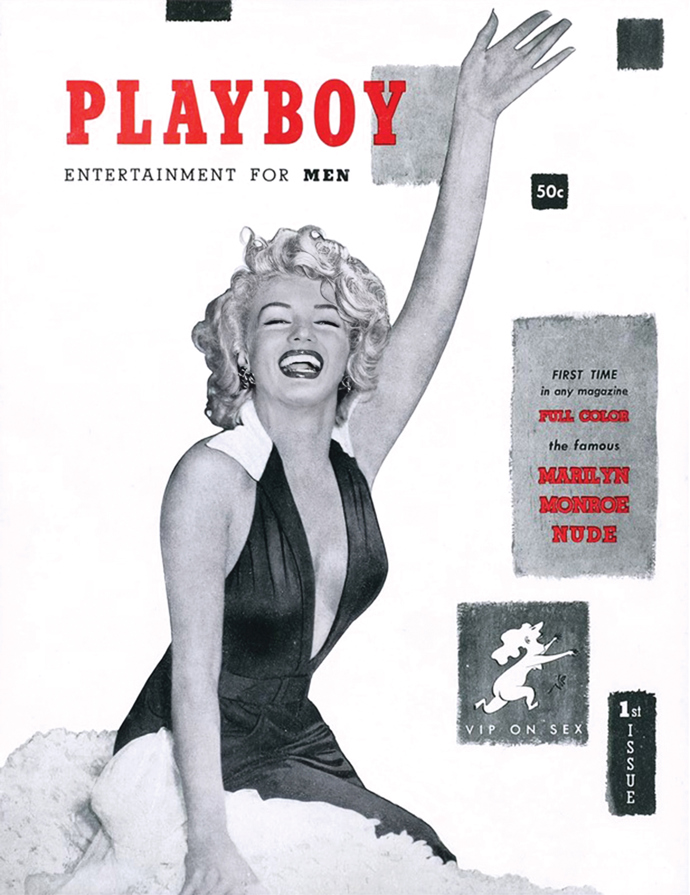 Marilyn Monroe na obálce amerického pánského magazínu.