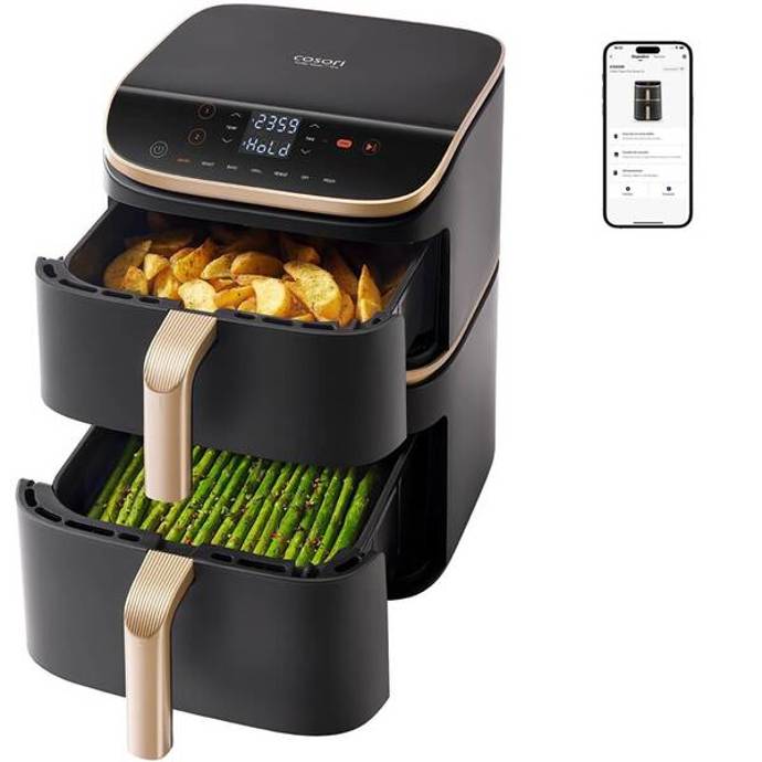Fritéza horkovzdušná COSORI DC123S TurboTower Pro, 7519 Kč, Datart