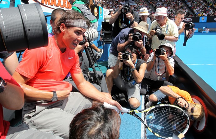 Rafael Nadal si vydělala balík pěnez.