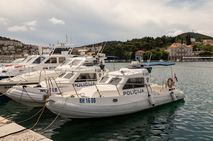 Chorvatská policie.