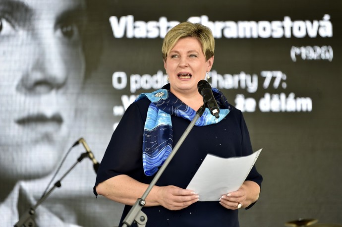 První místopředsedkyně sněmovního rozpočtového výboru Věra Kovářová (STAN).