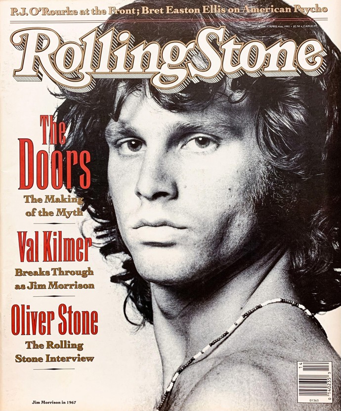 Titulní stránka časopisu Rolling Stone