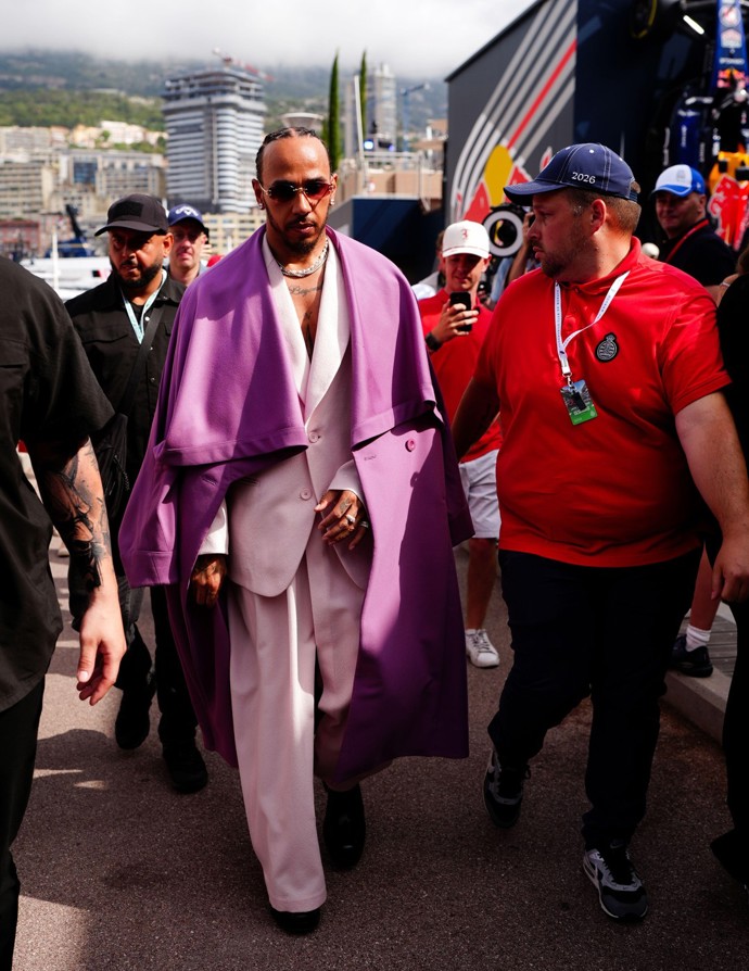 Pilot F1 Lewis Hamilton je i módní ikonou.