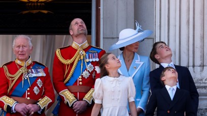 FOTO: Britská královská rodina na každoroční akci Trooping the Colour, která slouží jako oficiální oslava narozenin panovníka.