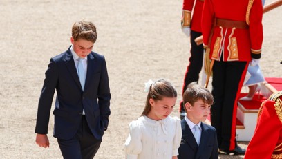FOTO: Princezna Charlotte se svými bratry, princem Louisem a princem Georgem.