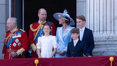 FOTO: Britská královská rodina na každoroční akci Trooping the Colour, která slouží jako oficiální oslava narozenin panovníka.