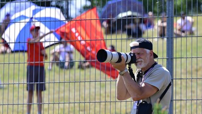 FOTO: Petr Pavel na MotoGP v Brně.