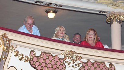 FOTO: Alena Schillerová seděla v lóži s dcerou a manželem Heleny Vondráčkové.