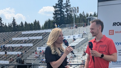 FOTO: Na Soukalové je těhotnské bříško už hodně vidět.