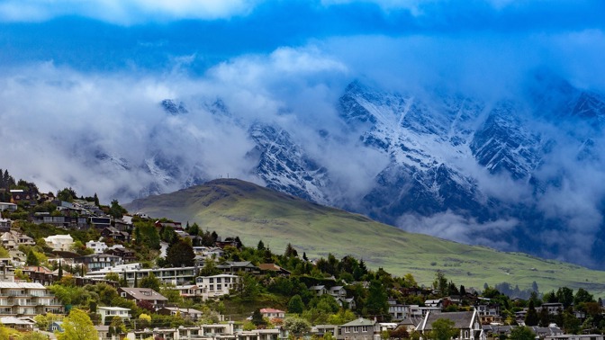 Queenstown na Novém Zélandu je hlavním městem dobrodružství.
