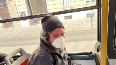FOTO: Tyler Durden během svého života na ulici.