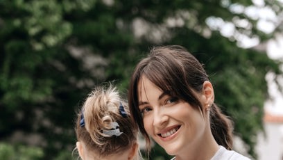 FOTO: Modelka Kateřina Sokolová se svou dcerou Sárou.