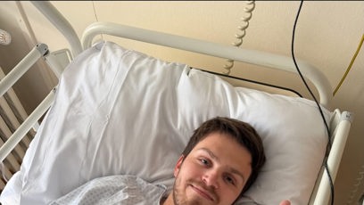 FOTO: Kytarista Tomáš Javůrek skončil v nemocnici.