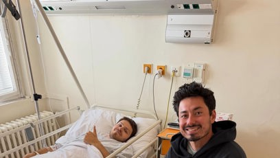 FOTO: Kytarista Tomáš Javůrek a zpěvák Mirai Navrátil.