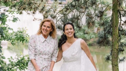 FOTO: Světlana Witowská si svatbu užívala.