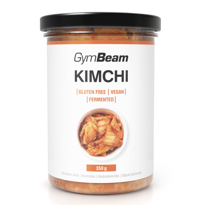 Kimchi je kvašený zeleninový salát, který si díky jedinečné chuti hned zamilujete. Obsahuje ochucenou směs křupavé zeleniny, která prošla přirozeným procesem fermentace. Ten jí dodal lehce kyselou, svěží chuť.. 139 Kč